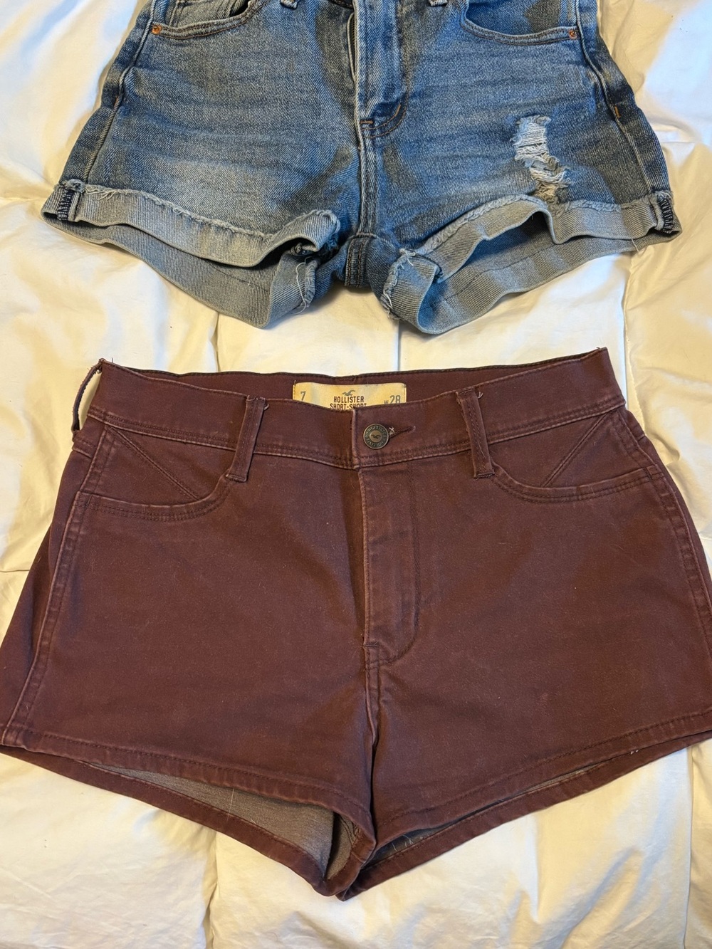 Hollister & SONG High Waisted Shorts Bundle